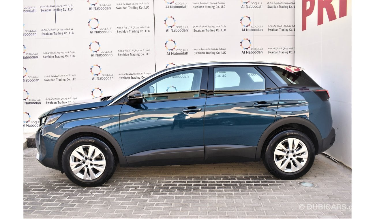 Peugeot 3008 AED 1279 PM  ACTIVE 1.6 TC AT GCC MANUFACTURER WARRANTY 2028 OR 100K KM