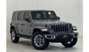 Jeep Wrangler Unlimited Sahara 3.6L 2021 Jeep Wrangler Unlimited Sahara, January 2027 Jeep Warranty, Full Jeep Ser