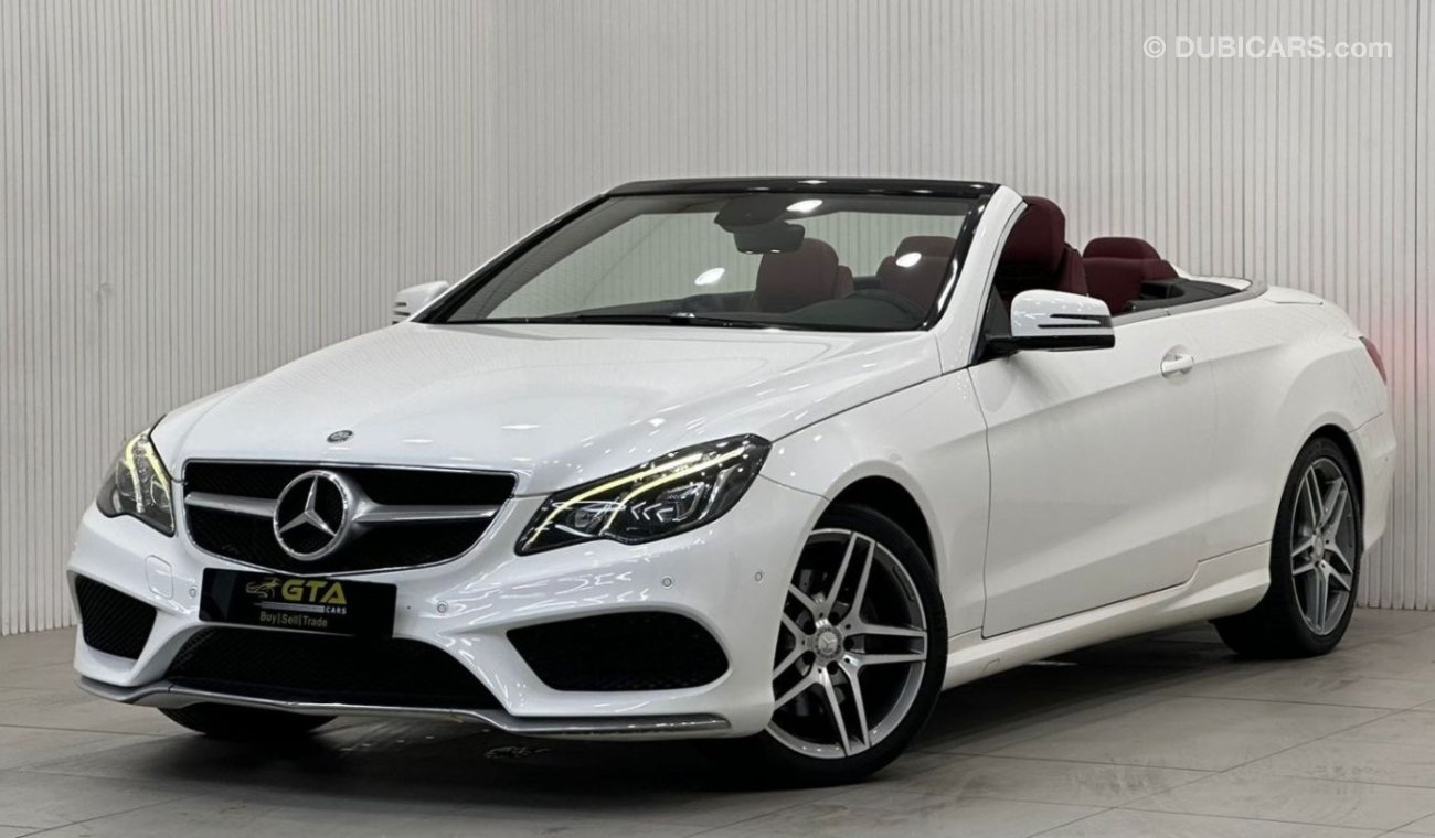 مرسيدس بنز E 250 Std 2015 Mercedes Benz E250 AMG Cabriolet, Full Options, Excellent Condition, GCC