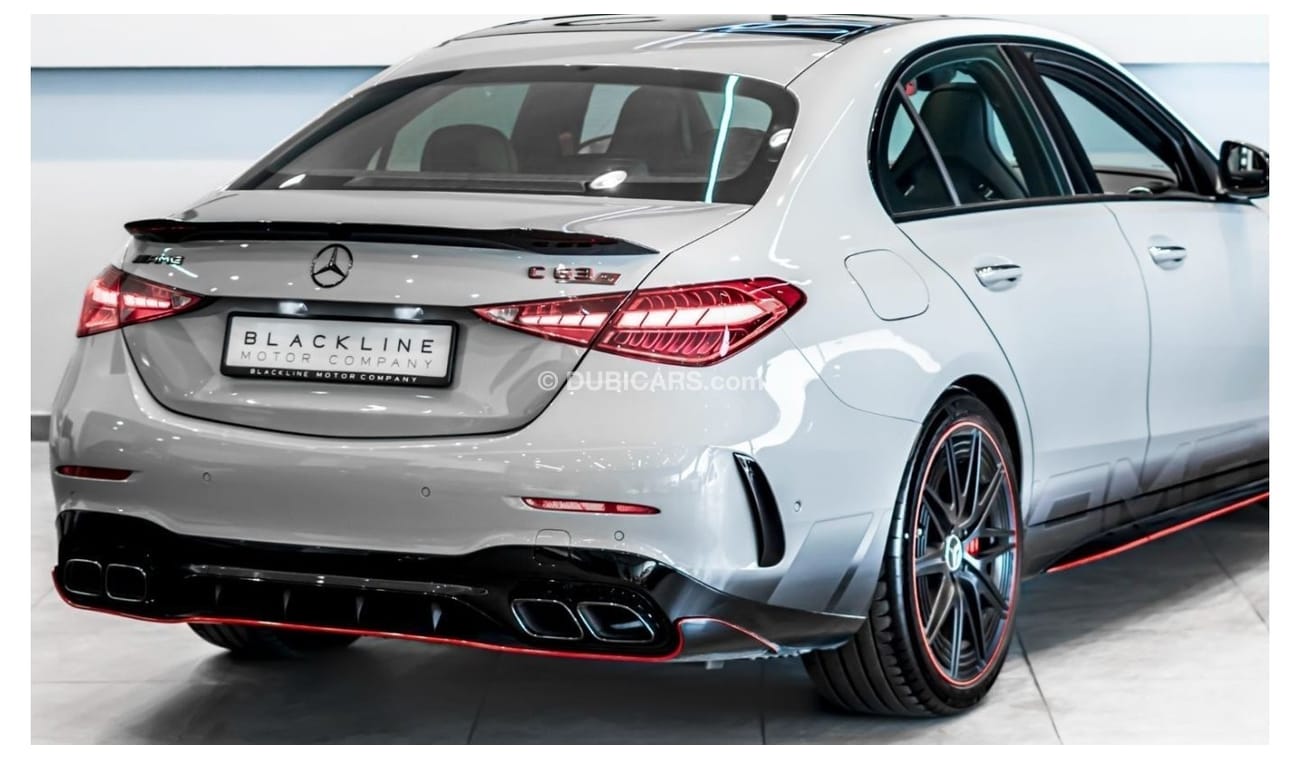 مرسيدس بنز C 63 AMG 2024 Mercedes C63s AMG E-Performance F1 Edition, 2029 Mercedes Warranty + Service, Very Low KMs, GCC