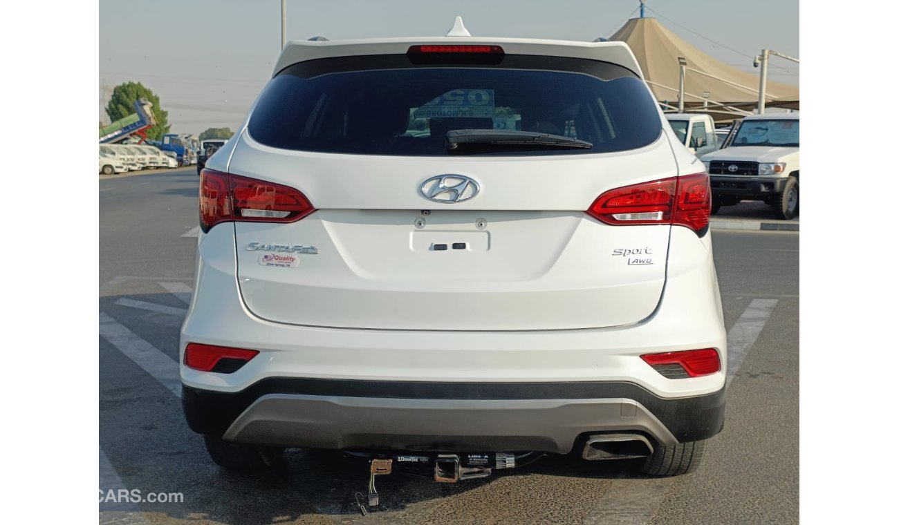 Hyundai Santa Fe 2.4L PETROL / DRIVER POWER SEAT / REAR CAMERA / SUNROOF (LOT # 410055)