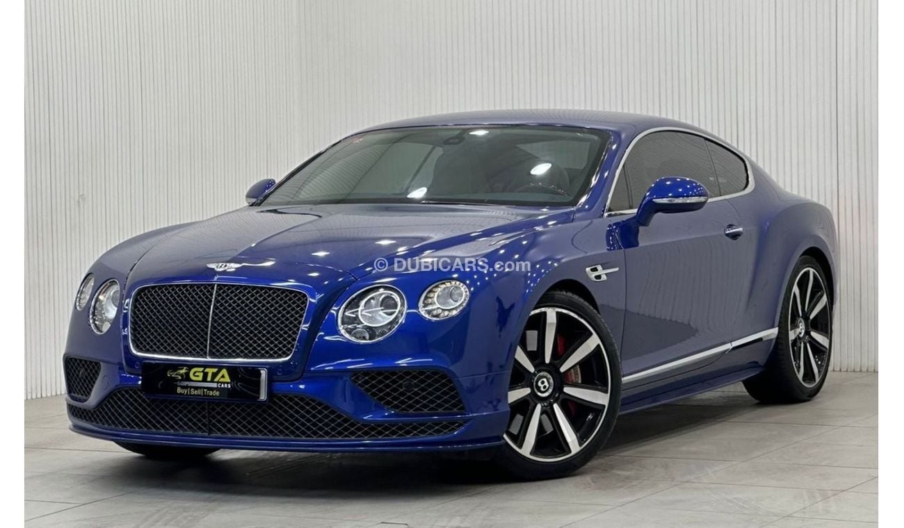 بنتلي كونتيننتال جي تي 2016 Bentley Continental GT Speed, Full Service History, GCC