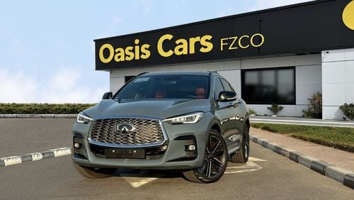 إنفينيتي QX55 Sensory Fully Loaded 2022 GCC Agency Warranty Full service History