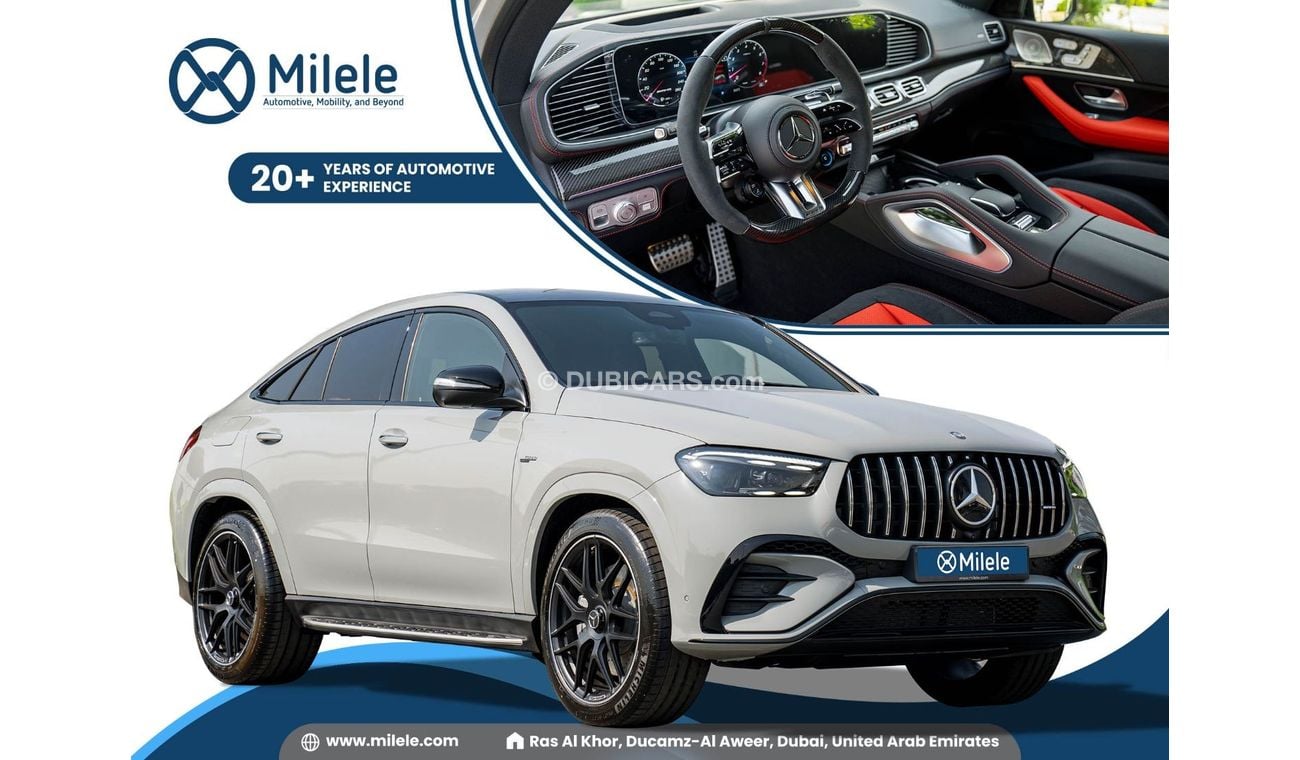 Mercedes-Benz GLE 53 AMG Coupe 3.0L PETROL 4MATIC WITH AMG NIGHT PACKAGE, PANORAMIC SUNROOF