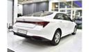 Hyundai Elantra EXCELLENT DEAL for our Hyundai Elantra ( 2023 Model ) in White Color GCC Specs