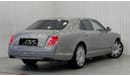 Bentley Mulsanne 2017 Bentley Mulsanne V8, Warranty, Service History, Low Kms, Excellent Condition, GCC