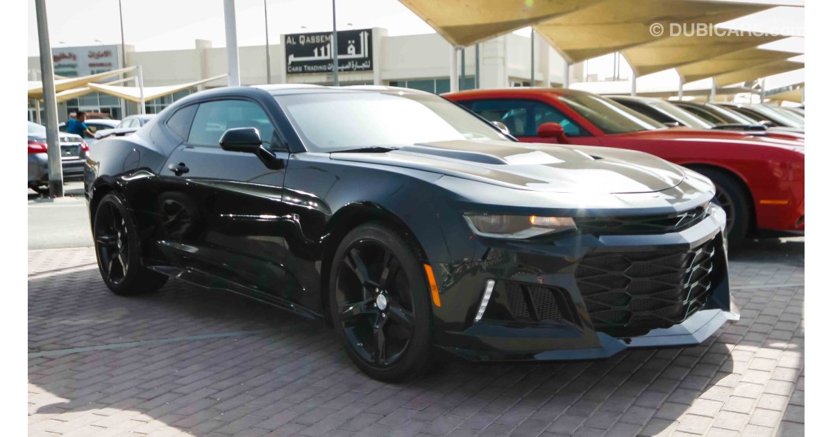 Chevrolet Camaro SS for sale: AED 130,000. Black, 2016