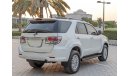 Toyota Fortuner Toyota fortuner 2012,V6 petrol left hand drive