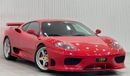 Ferrari 360 Modena 2001 Ferrari 360 Modena, Very Low Kms, Excellent Condition