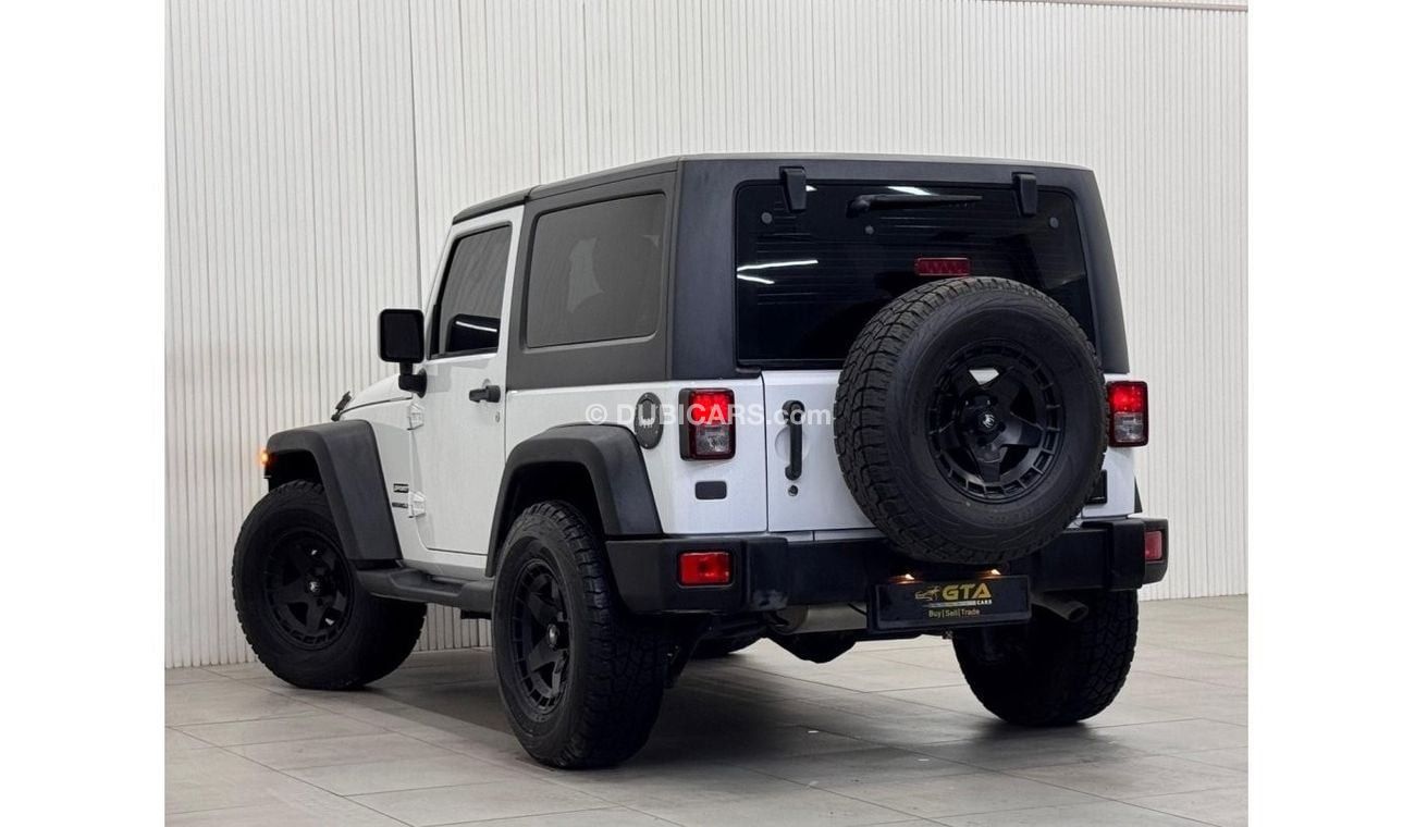 جيب رانجلر Sport 3.6L A/T 2015 Jeep Wrangler Sport, Service History, Excellent Condition, GCC