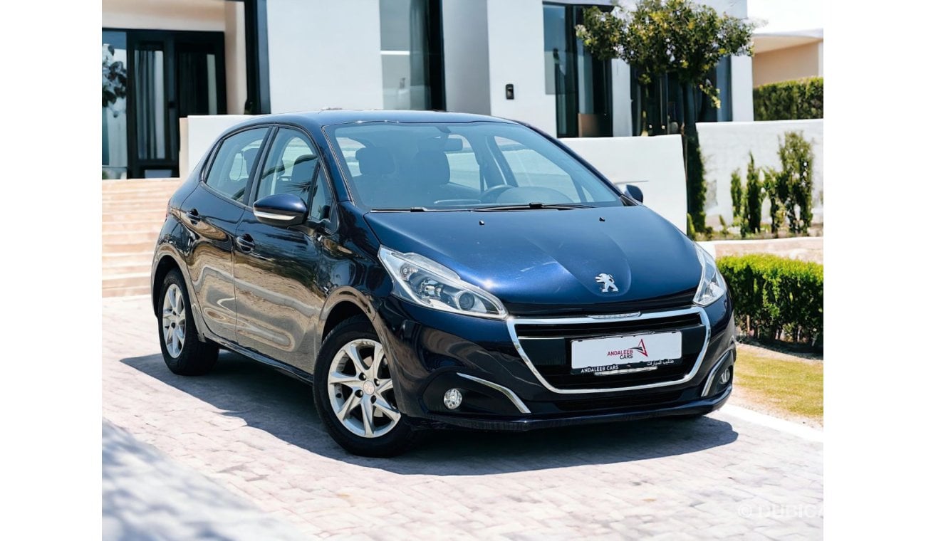 Peugeot 208 Active Plus AED 380 PM | PEUGEOT 208 2019 | GCC SPECS |  HATCHBACK | MINT CONDITION |  0% DOWNPAYMEN