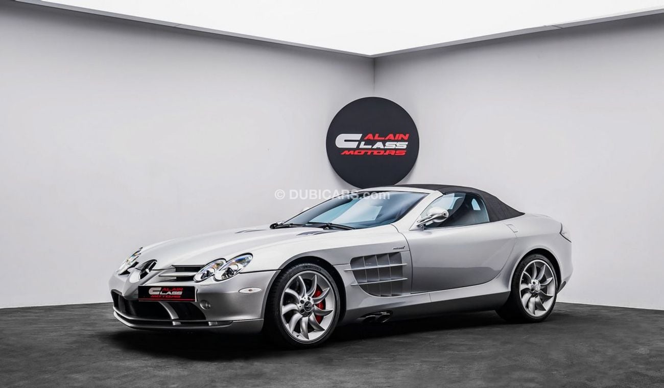 Mercedes-Benz SLR McLaren Roadster 2007 - Euro Specs