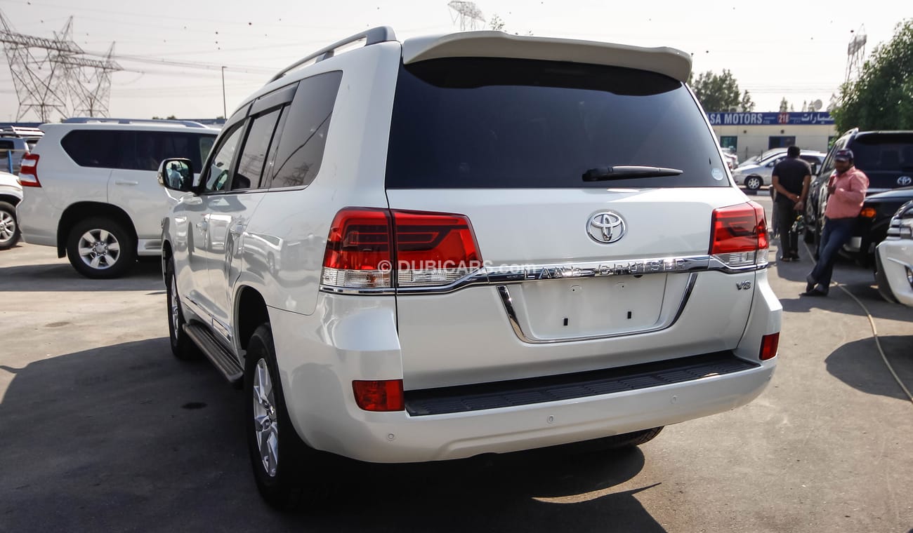 Toyota Land Cruiser V8 White Petrol Right Hand Drive