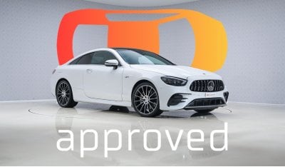 مرسيدس بنز E 53 Coupe AMG 4 Matic - 2 Years Approved Warranty - Approved Prepared Vehicle