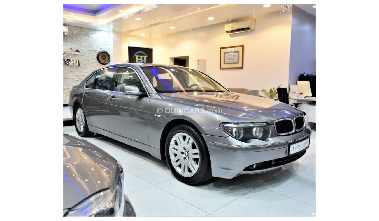 BMW 735 VERY LOW MILEAGE! 61,000KM BMW 735Li 2003 Model!! in Grey Color! GCC Specs