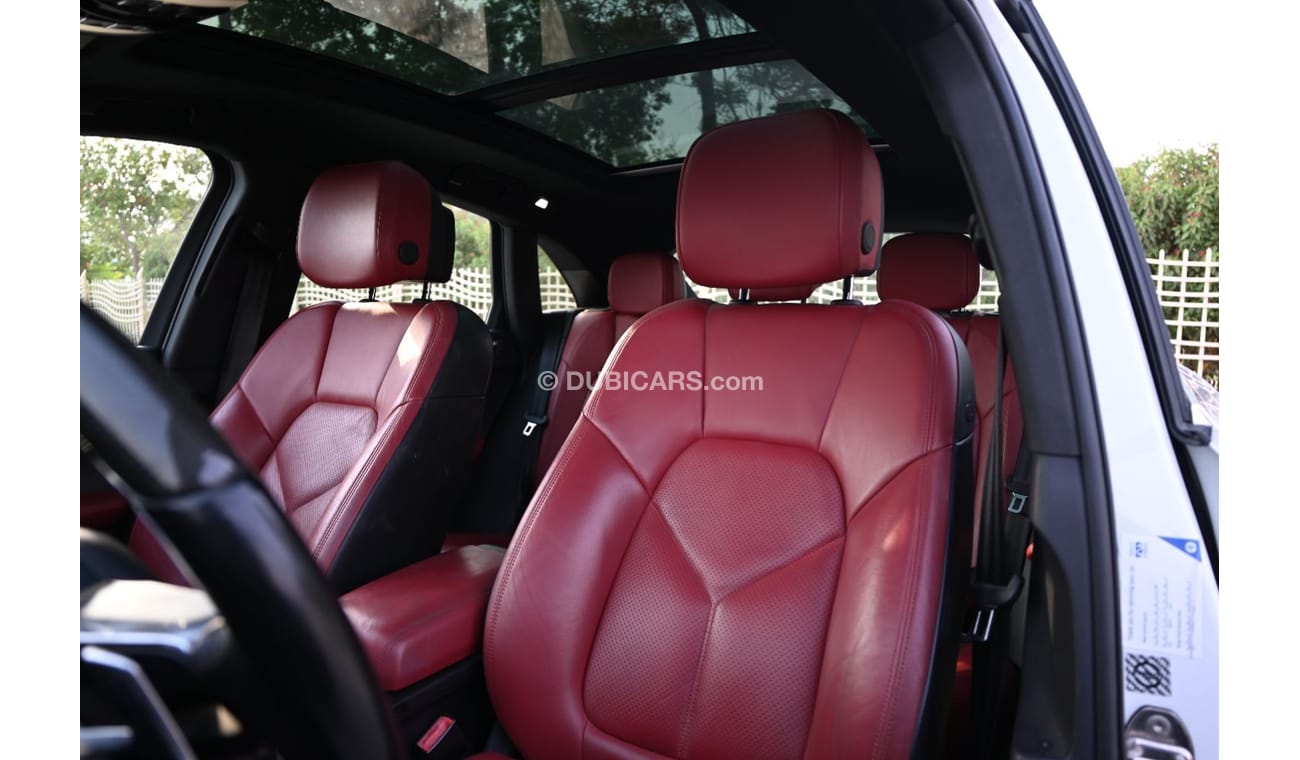 بورش ماكان أس Base 3.0T AGENCY MAINTAINED - PORCSHE MACAN S 2015 - 3.0TC V6 4WD - RED INTERIOR - MINT CONDITION