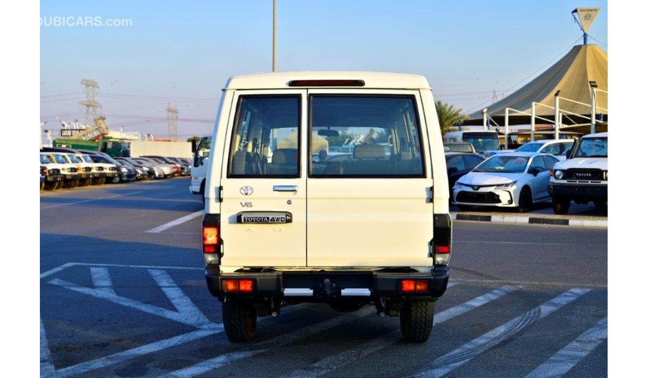 Toyota Land Cruiser Hard Top 2024 TOYOTA LAND CRUISER 78 HARDTOP V6 4.0L 4WD 9-SEATER AUTOMATIC