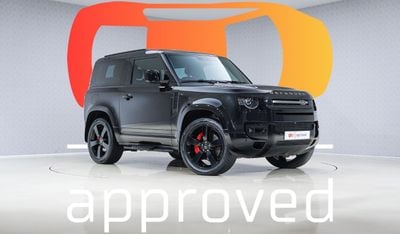 Land Rover Defender 90 P400 X - AED 6,149 P/M - Warranty till 11/2026