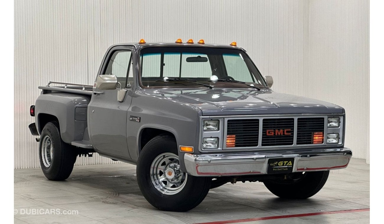 جي أم سي سييرا 1983 GMC Sierra Classic Manual Transmission V8, Fully Restored, 700BHP, LSX Swapped, Build Sheet