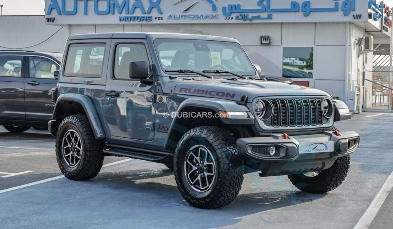 Jeep Wrangler Rubicon I4 2.0L Turbo , 2024 GCC  , 0Km , With 3 Years or 60K Km Warranty @Official Dealer