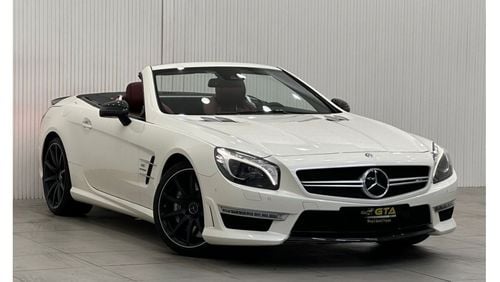 Mercedes-Benz SL 63 AMG Std 2015 Mercedes Benz SL63 AMG Roadster, Full Mercedes Service History, Very Low Kms, GCC