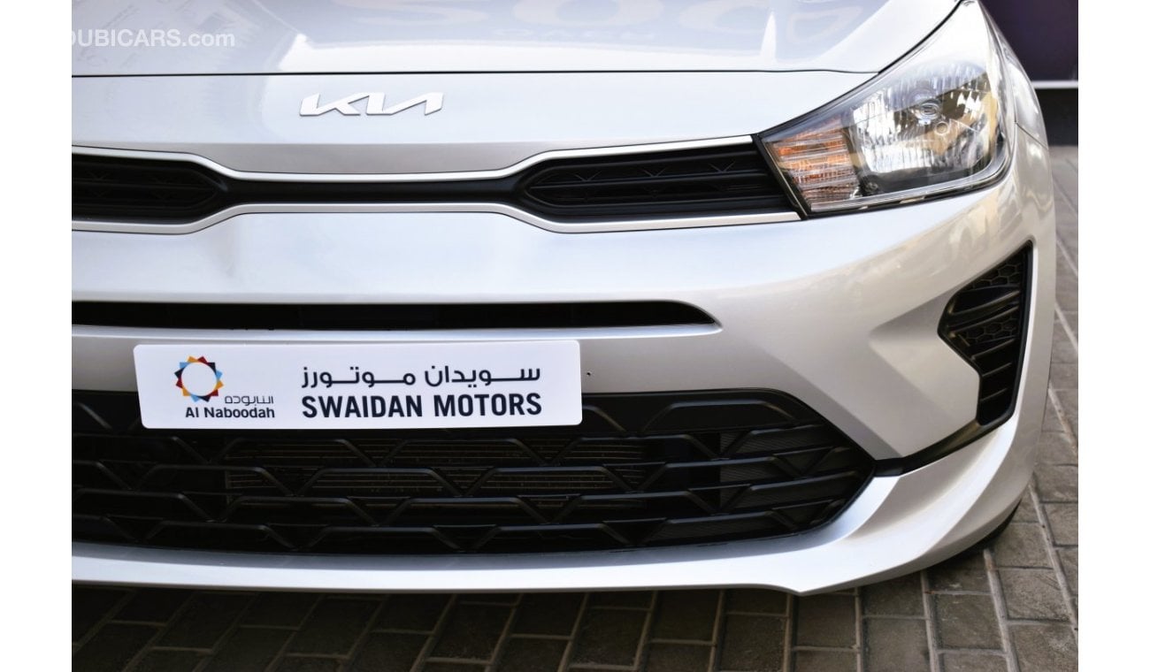 Kia Rio AED 749 PM | 1.4L LX GCC DEALER WARRANTY