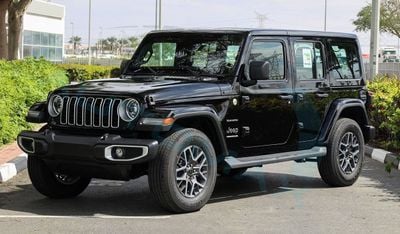 Jeep Wrangler Unlimited Sahara Turbo , 2024 GCC , 0Km , With 3 Years Warranty Or 60,000 Km At Official Dealer