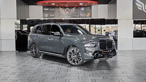 بي أم دبليو X7 AED 5,999 P.M | 2023 BMW X7 M-SPORT | AGMC WARRANTY | SERVICE CONTRACT | GCC | FULLY LOADED