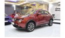 Nissan Juke EXCELLENT DEAL for our Nissan Juke ( 2016 Model ) in Red Color GCC Specs