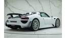 Porsche 918 Spyder 4.6 LEFT HAND DRIVE