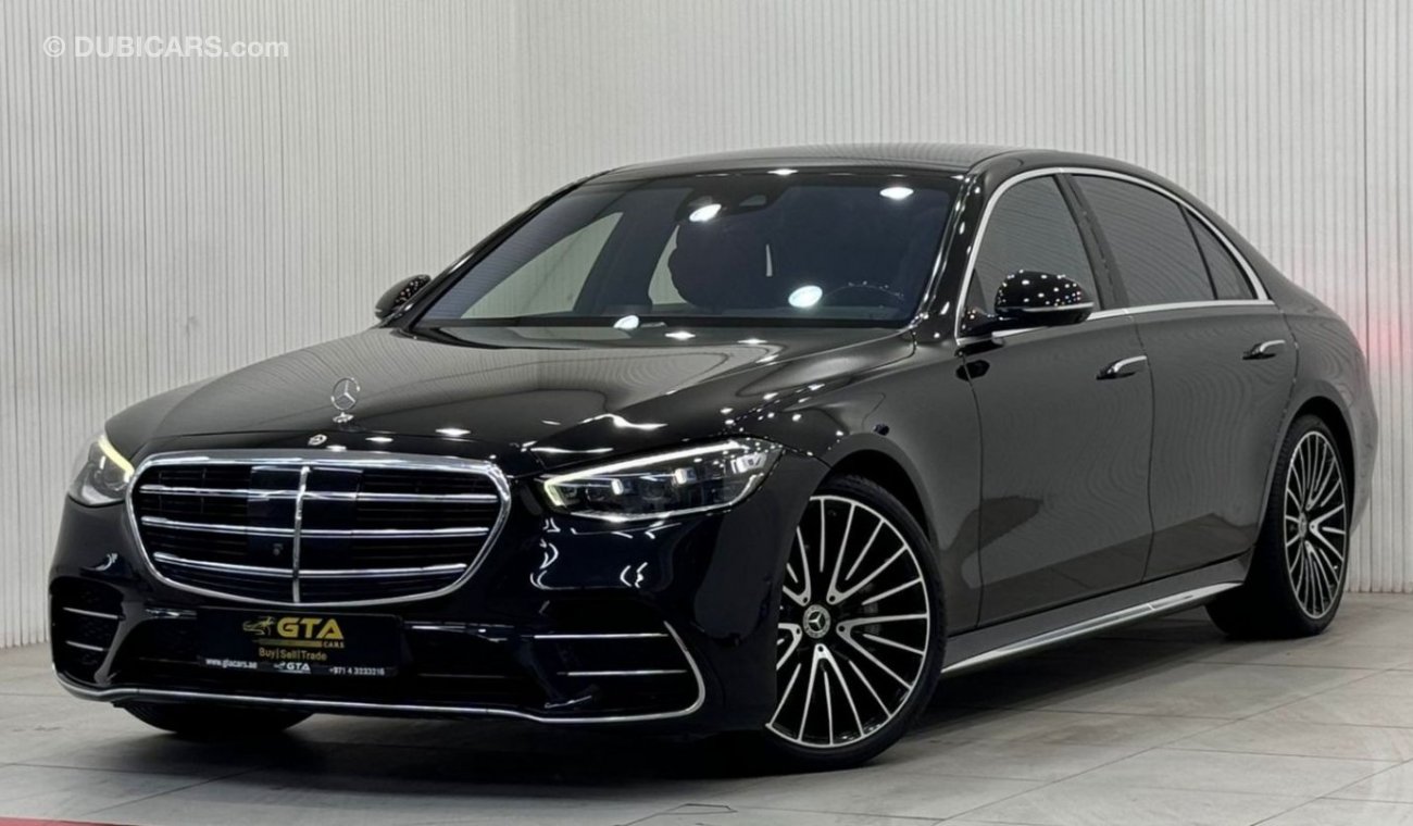 مرسيدس بنز S 500 2023 Mercedes S500 4MATIC, Apr 2025 Agency Warranty, Agency Full Service History, GCC