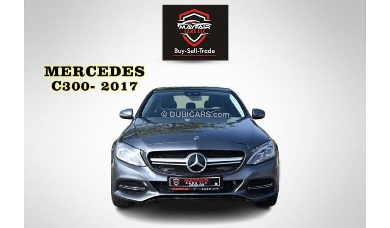 Mercedes-Benz C 300 0% DP - ENGINE+GEAR+CHASSIS GURANTEE - MERCEDES C300 2.0 4MATIC LUXURY AWD 2017  - US SPECS