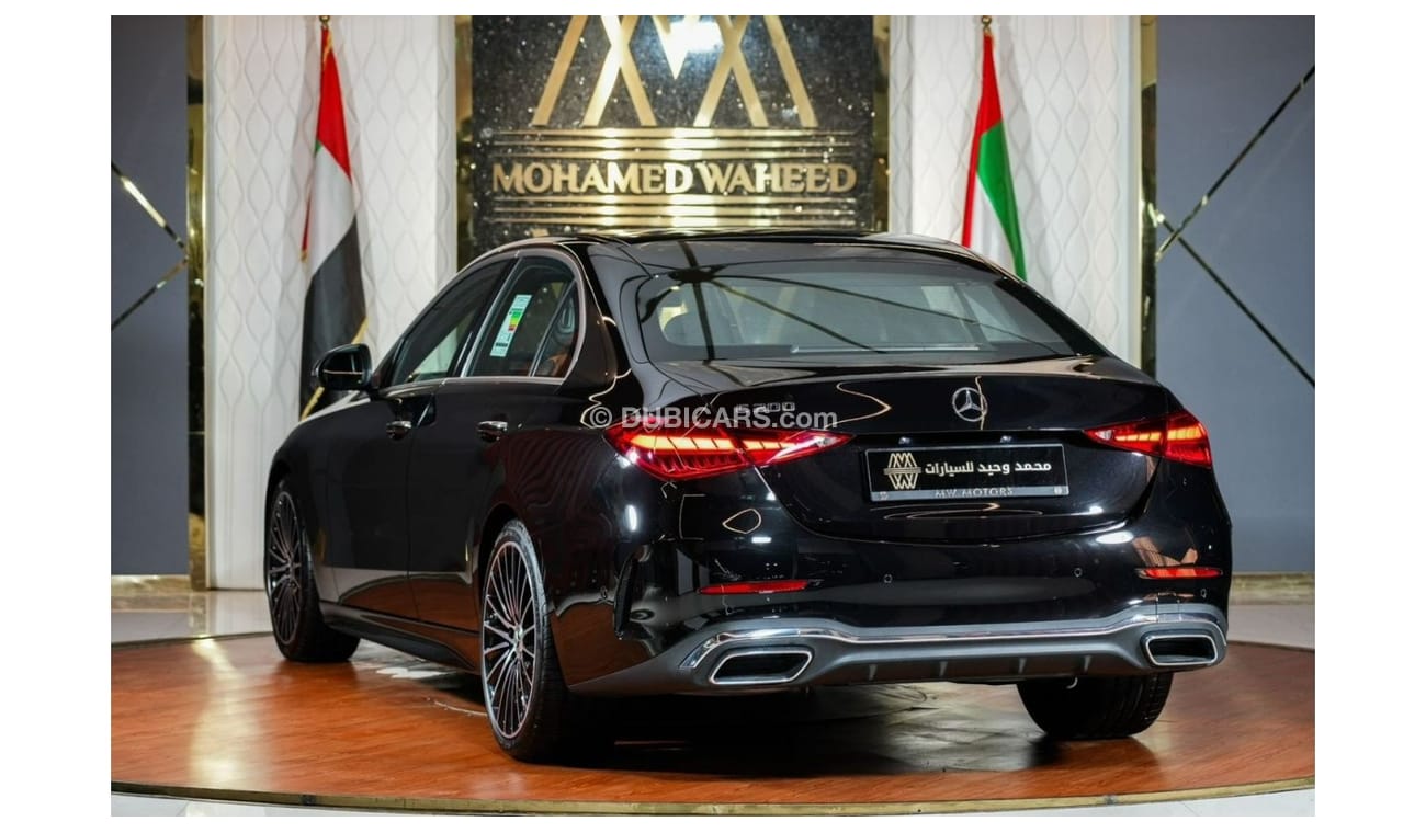 Mercedes-Benz C200 Mercedes-Benz C 200 Premium Plus | 2024 GCC 0km | AMG Package | Burmester | Rear Curtains