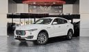 Maserati Levante Std AED 2,800 P.M | 2019 MASERATI LEVANTE Q4 | AL TAYER WARRANTY | GCC | FULL PANORAMIC VIEW