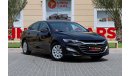 شيفروليه ماليبو Chevrolet Malibu Turbo LS 2021 GCC under Warranty with Flexible Down-Payment.