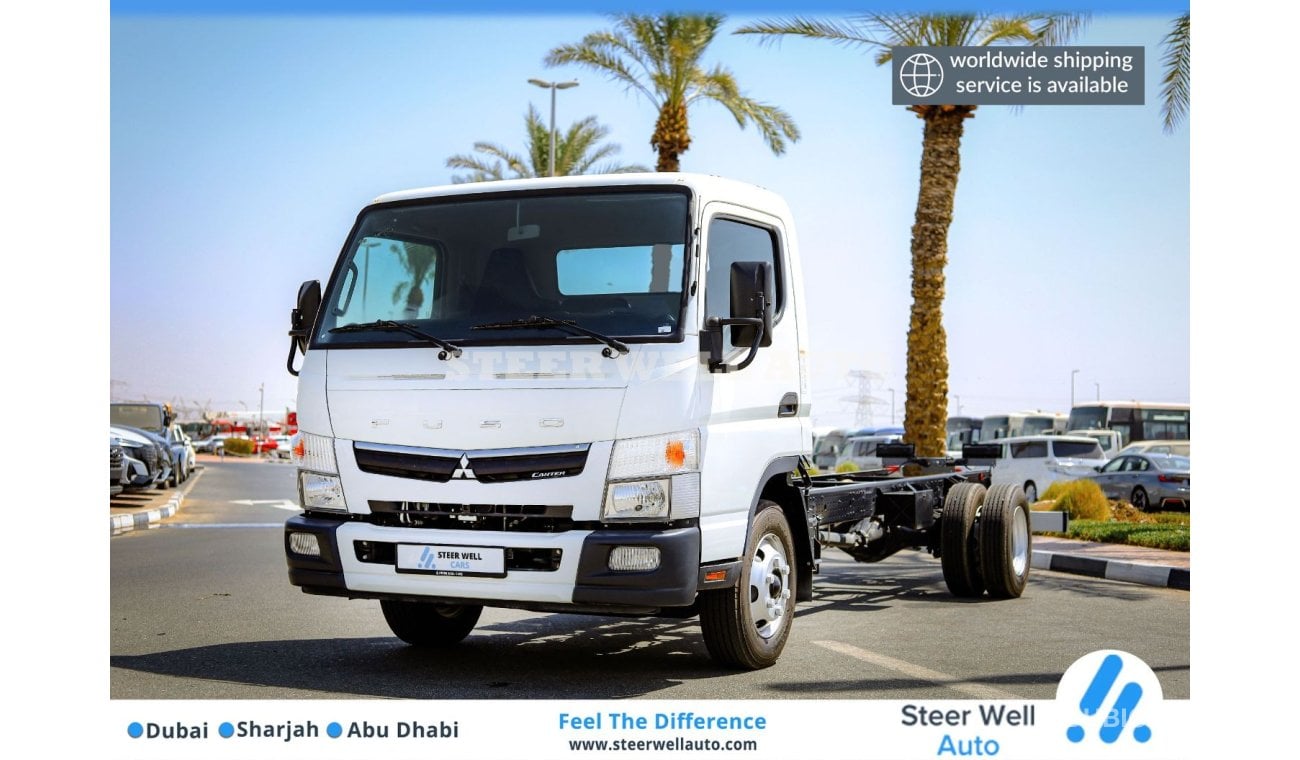 ميتسوبيشي كانتر long chassis 6 Ton 16FT 3.0L Euro 5 With ABS 170 Fuel Tank model 2023