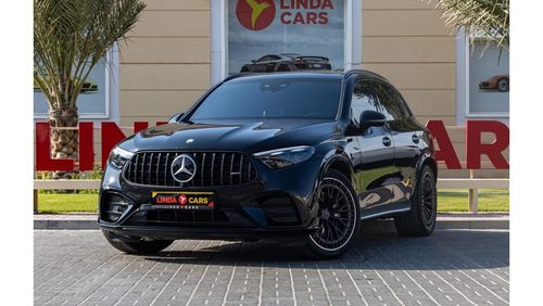 مرسيدس بنز GLC 43 AMG Mercedes-Benz GLC43 AMG Premium+ 2024 GCC under Agency Warranty and Service Contract with Flexible D