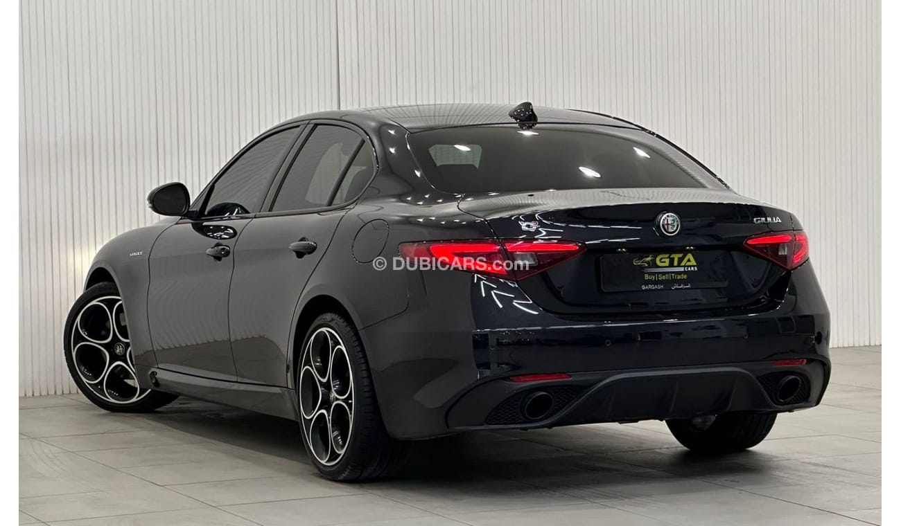 Alfa Romeo Giulia 2023 Alfa Romeo Giulia Veloce Q2, 2028 Agency Warranty + Service Contract, GCC