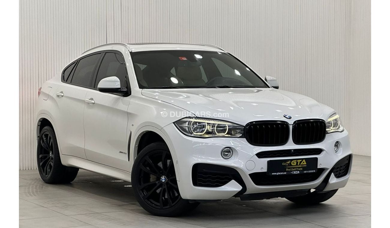 بي أم دبليو X6 50i M سبورت 2015 BMW X6 xDrive50i M-Sport, Service History, Full Options, Low Kms, GCC