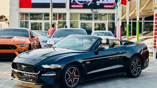 Ford Mustang GT Convertible | Monthly 1420/- | 0% DP | Digital Cluster | Leather Seats | # 49965