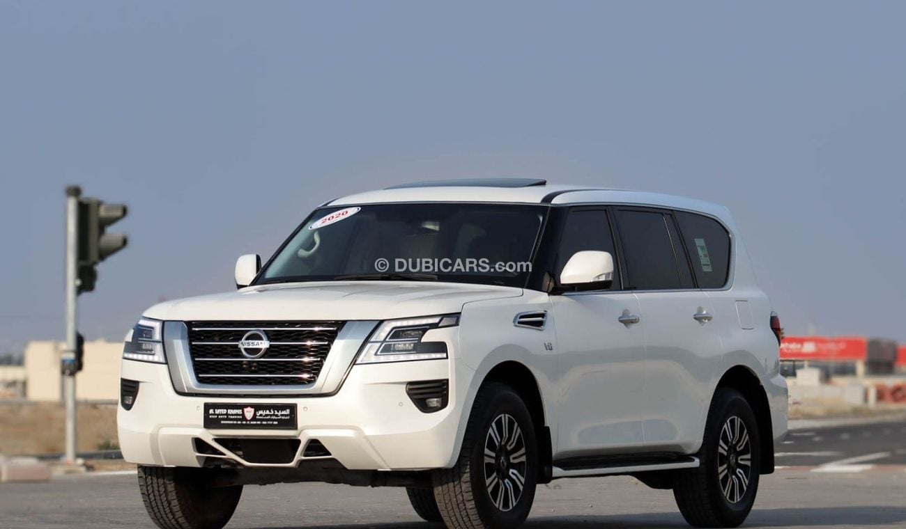 Nissan Patrol LE T1 5.6L Nissan Patrol 5.6L 400HP 2020 GCC Original Paint accident-free Full Option 3182 P.M