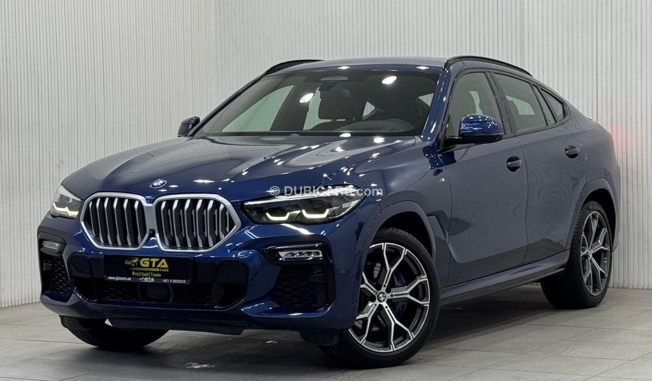 بي أم دبليو X6 40i M Sport 3.0L 2021 BMW X6 xDrive40i M-Sport, Oct 2025 BMW Warranty + Service Pack, Low Kms, GCC