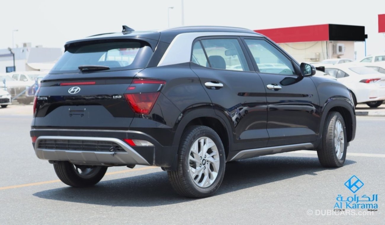 هيونداي كريتا Hyundai Creta DIESEL1.5L Full Option-PANORAMIC SUNROOF-ALLOY WHEELS-LEATHER SEATS WITH VENTILATION-D