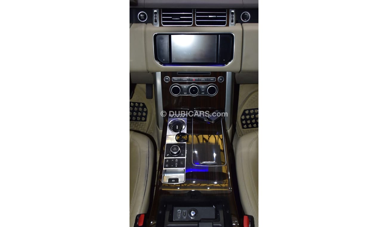 لاند روفر رانج روفر فوج إس إي سوبرتشارج EXCELLENT DEAL for our Range Rover Vogue SE Supercharged ( 2016 Model ) in Brown Color GCC Specs