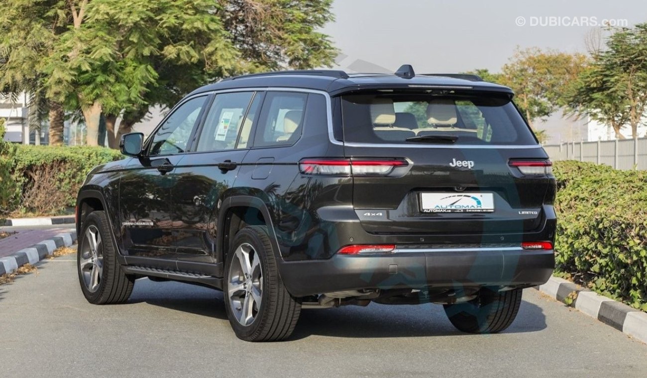 Jeep Grand Cherokee Limited L Plus Luxury V6 3.6L , 2024 GCC , 0Km , With 3 Years or 60K Km Warranty @Official Dealer