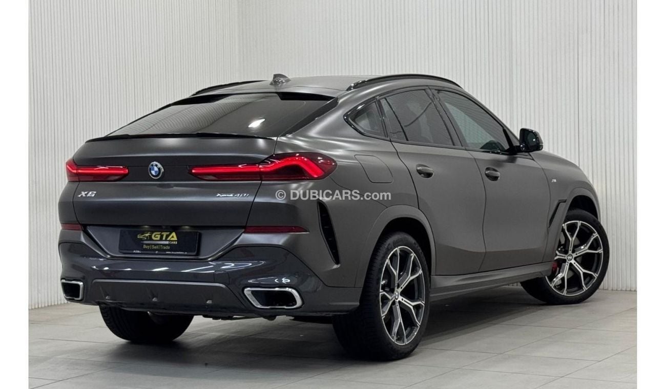 BMW X6 2022 BMW X6 xDrive40i MSport, Dec 2026 AGMC Warranty + Service Package, Full Service History, GCC