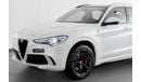 Alfa Romeo Stelvio 2020 Alfa Romeo Stelvio Quadrifoglio / Alfa Romeo Warranty & Alfa Romeo Service Pack