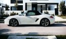Porsche Boxster Spyder FULL SERVICE FROM AGENCY | PORSCHE BOXSRER 2012 | FIRST OWNER | LOW MILEAGE | 2 KEYS