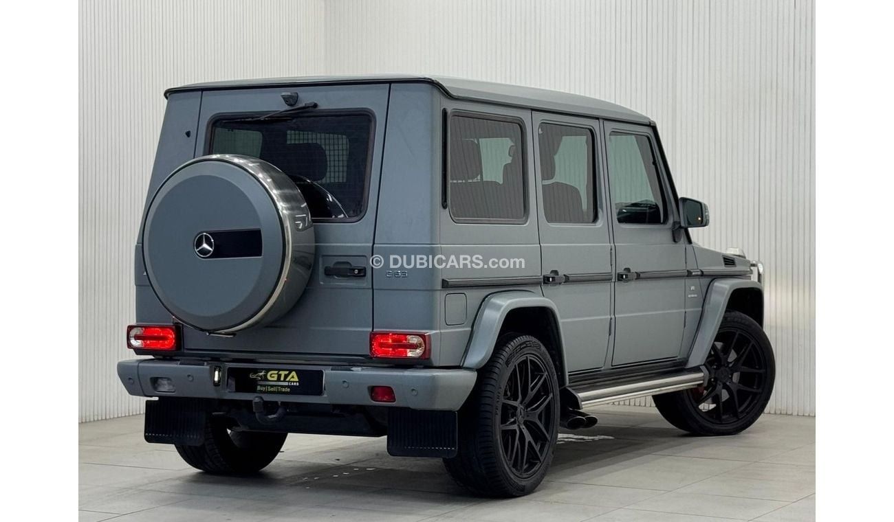 مرسيدس بنز G 63 AMG Std 5.5L 2016 Mercedes Benz G63 AMG 4MATIC, Service History, Full Options, Excellent Condition, GCC