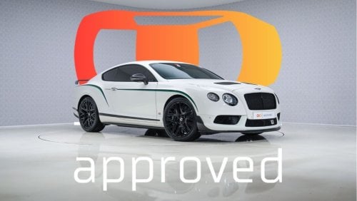 بنتلي كونتيننتال جي تي V8 GT3-R - 1 Year Warranty - Approved Prepared Vehicle